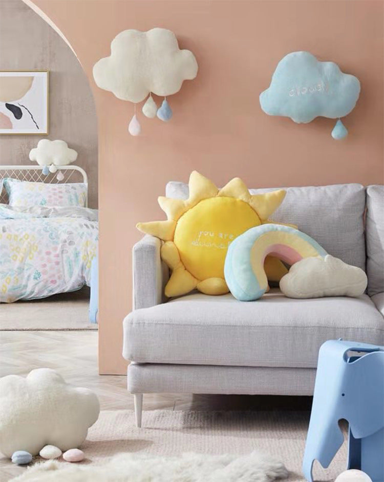 Cloud sun rainbow plush toys